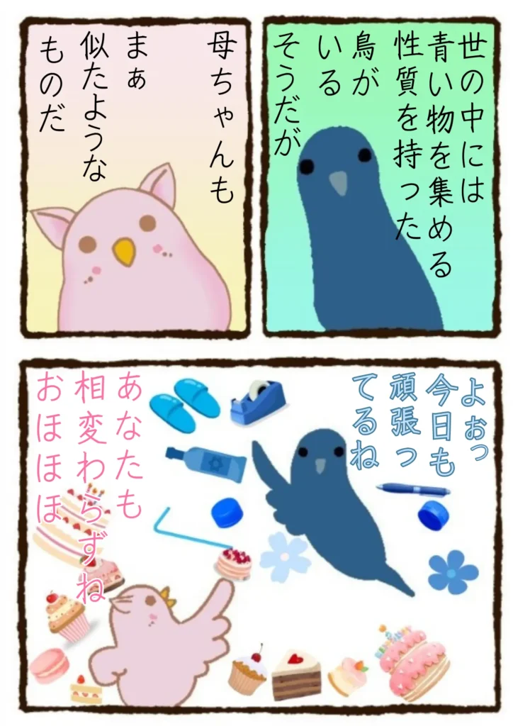 収集癖についての説明イラスト