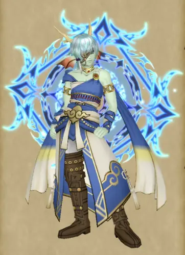 DQX魔法陣・蒼コーデ