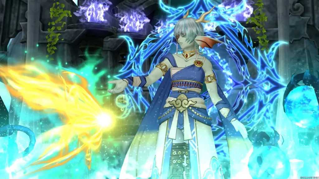 DQX魔法陣・蒼コーデ
