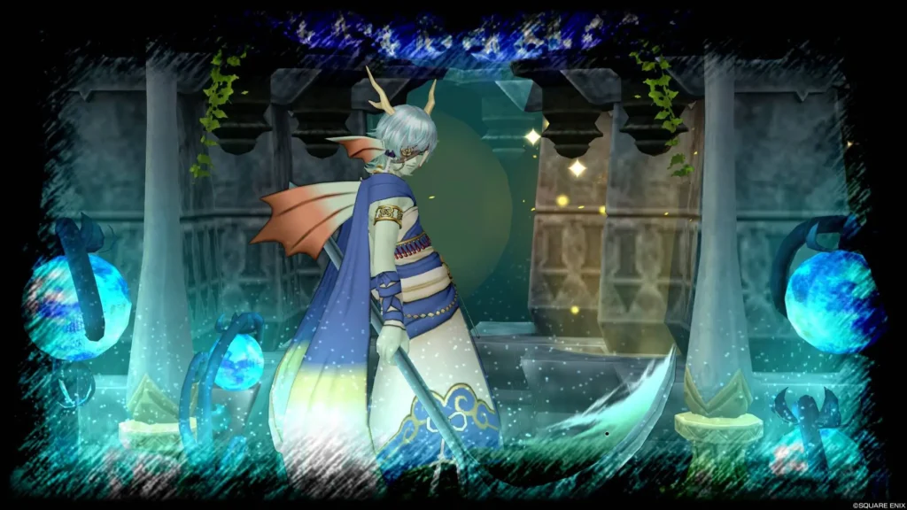 DQX魔法陣・蒼コーデ