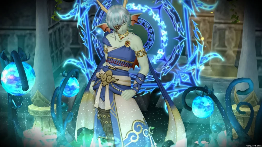 DQX魔法陣・蒼コーデ