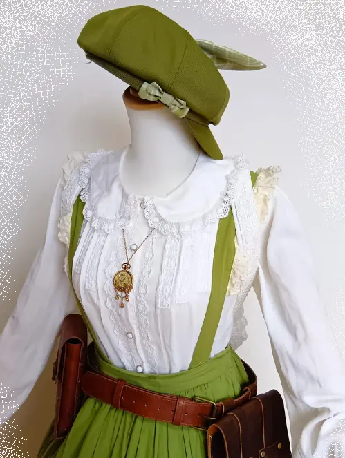 黄緑兎ロリィタコーデ2