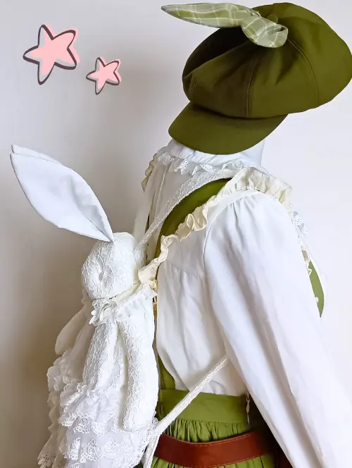 黄緑兎ロリィタコーデ
4