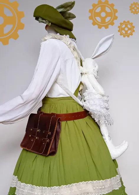 黄緑兎ロリィタコーデ5