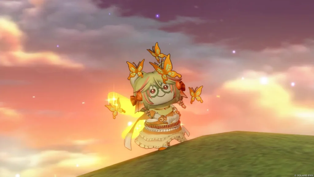 ドラクエXプクフルの羽ドレスアップ