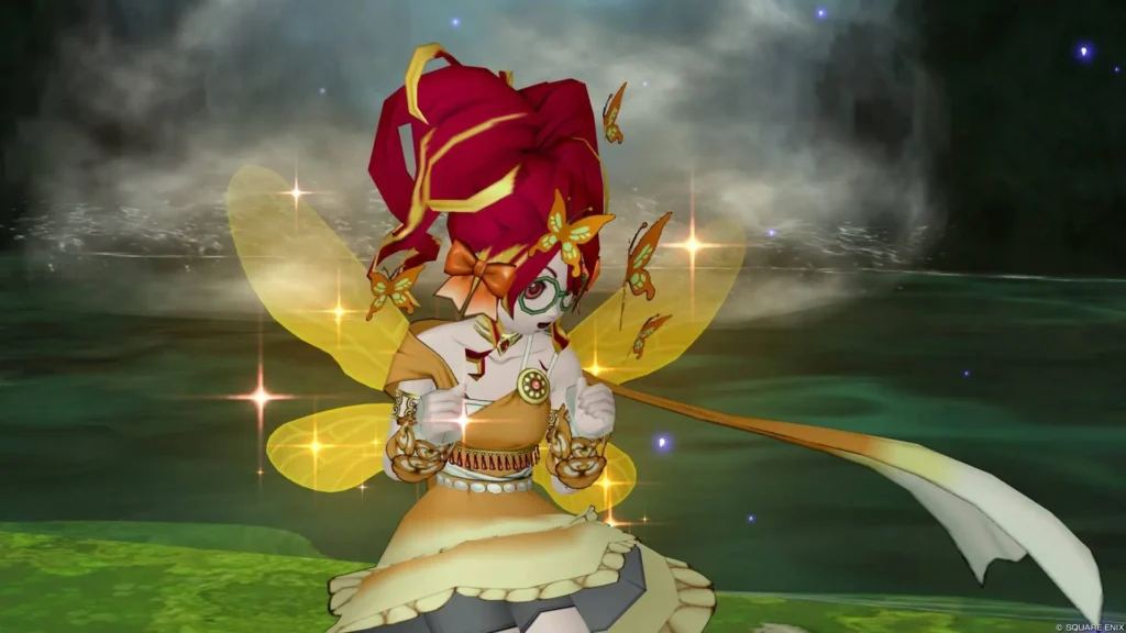 ドラクエXプクフルの羽ドレスアップ