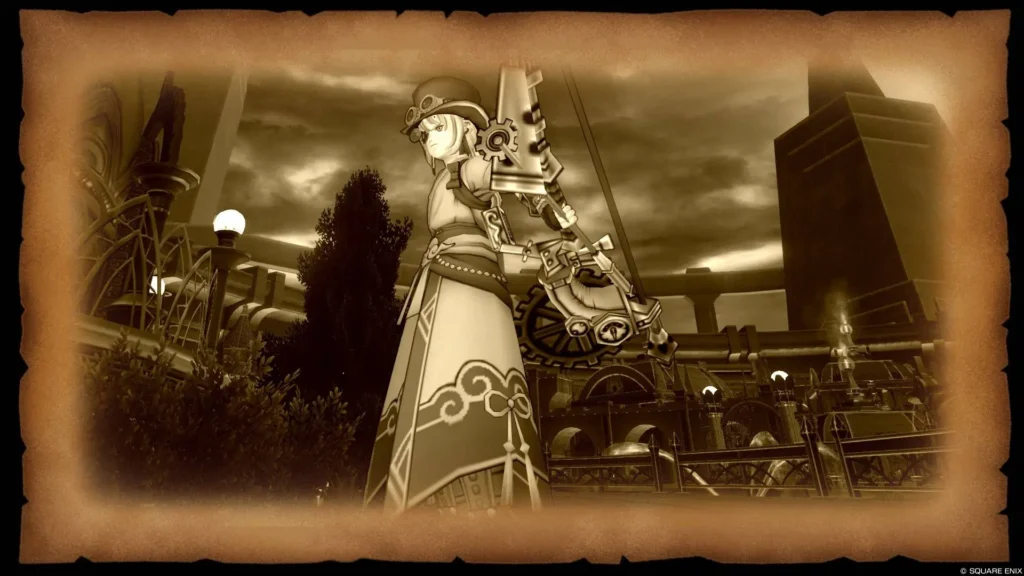 DQX人間男スチームパンクドレア