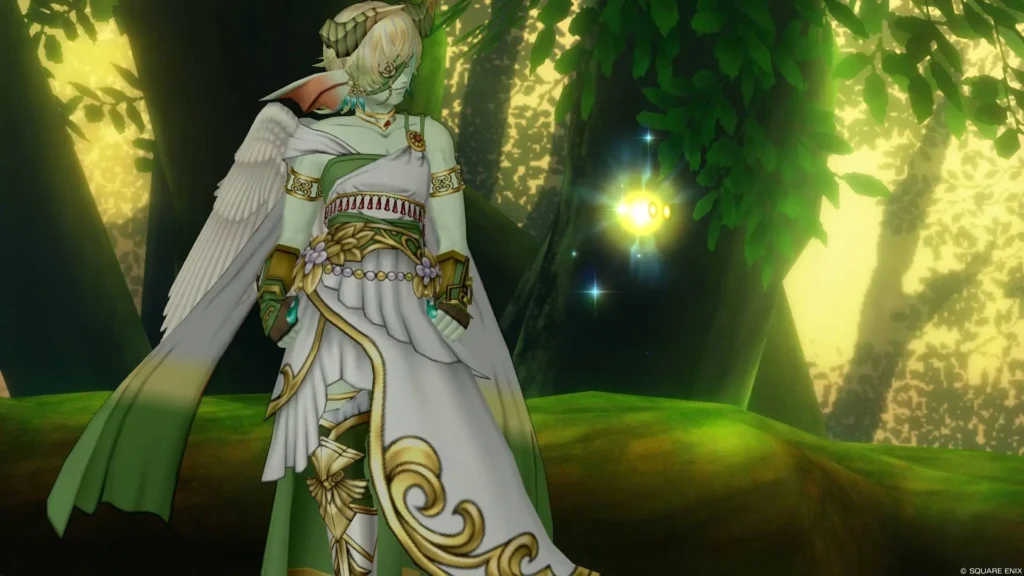 緑と白DQX天使の翼ドレア2