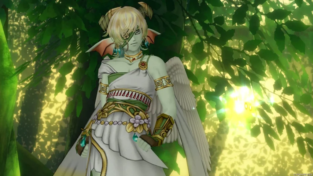 緑と白DQX天使の翼ドレア3