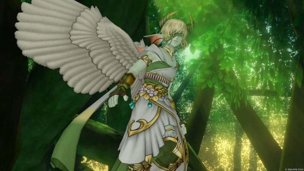 緑と白DQX天使の翼ドレア6