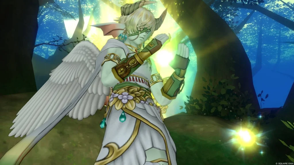 緑と白DQX天使の翼ドレア8